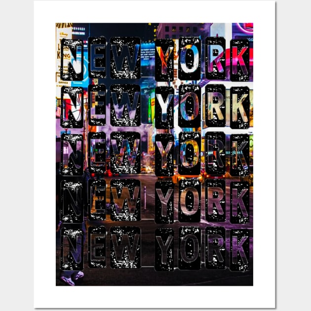 New York New York! Wall Art by FifthBaseShirts